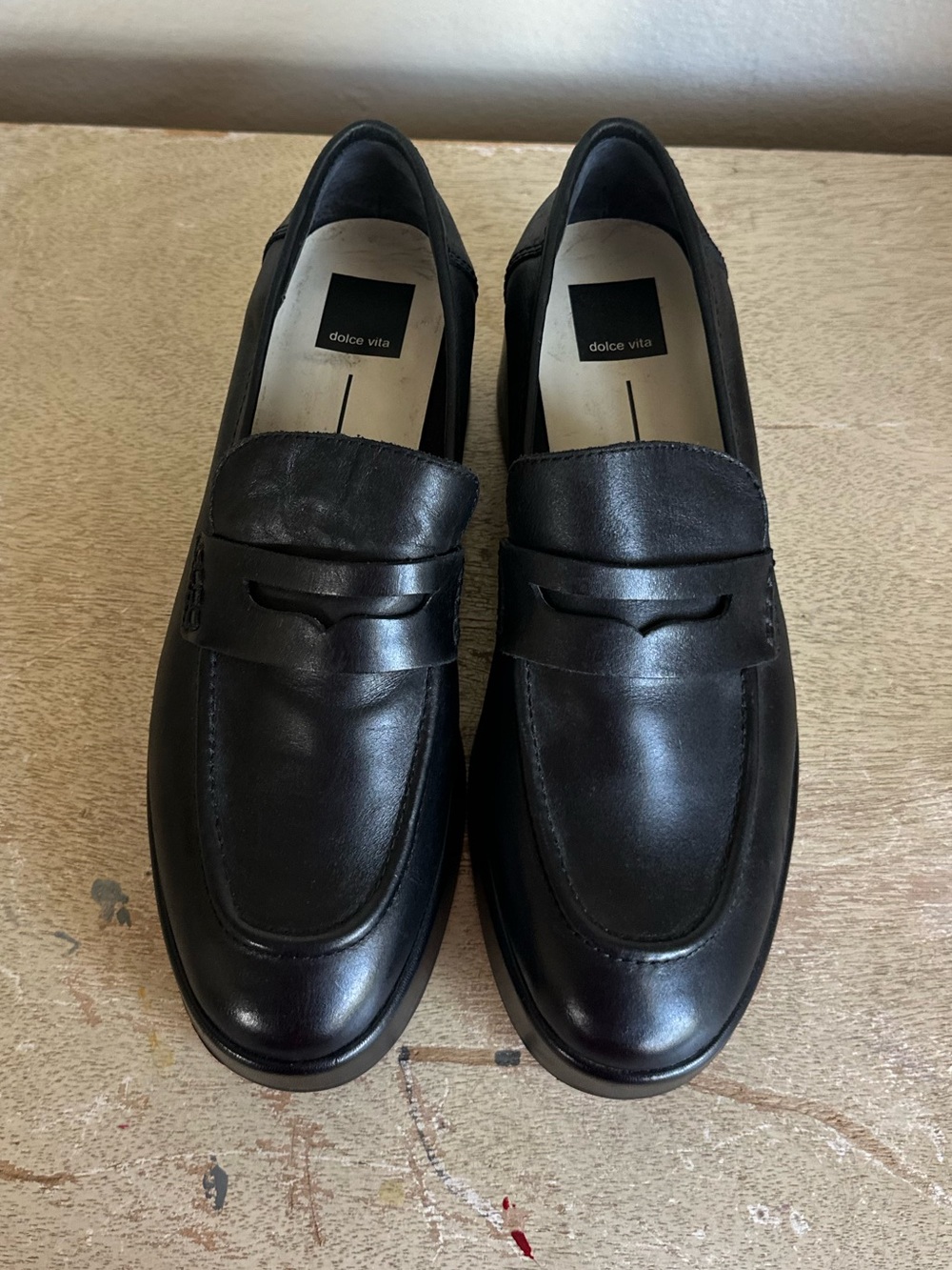 Dolce Vita Yanni Leather Platform Loafers View 6